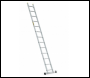 DRABEST SINGLE SECTION ALUMINIUM LADDER 150KG (6-16 RUNG AVAILABLE)