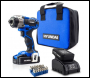 Hyundai HY2177 20V MAX 180Nm Li-Ion Cordless Impact Driver and 32-Piece Drill Bit Accessory Set