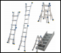 Werner 75063 Multi-purpose Telescopic Combination Ladder-4x3