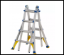 Werner 75064 Multi-purpose Telescopic Combination Ladder-4x4