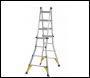 Werner 75064 Multi-purpose Telescopic Combination Ladder-4x4