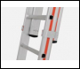 HYMER 4051 ROPE OPERATED DOUBLE EXTENSION LADDER 2x14 RUNG - 405128