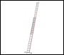 HYMER 4051 ROPE OPERATED DOUBLE EXTENSION LADDER 2x16 RUNG - 405132