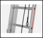 HYMER 4051 ROPE OPERATED DOUBLE EXTENSION LADDER 2x16 RUNG - 405132