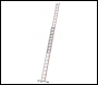 HYMER 4051 ROPE OPERATED DOUBLE EXTENSION LADDER 2x18 RUNG - 405136