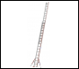 HYMER 6051 ROPE OPERATED DOUBLE EXTENSION LADDER 2x14 RUNG - 605128