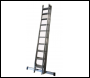 Lyte EN131-2 Professional Trade Two Section Extension Ladder - with Different Rungs Available