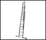 Lyte EN131-2 Professional Trade Two Section Extension Ladder - with Different Rungs Available