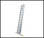 Lyte EN131-2 Professional Trade Three Section Extension Ladder -  Different rungs available