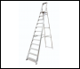 Lyte EN131-2 Industrial Aluminium Platform Step With Tool Tray -  different treads available
