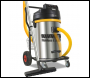 V-TUF MAMMOTH STAINLESS 2.4kW 240v 80L Wet & Dry Twin Motor Industrial Vacuum Cleaner - Auto Pump Out - MAMMOTH240-STXAUTO