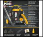 V-TUF MINI HSV 240v M-Class Dust Extraction Vacuum Cleaner - Health & Safety Version - MINIHSV240