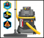V-TUF MIGHTY HSV - 21L M-Class 240v Industrial Dust Extraction Wet & Dry Vacuum Cleaner - Health & Safety Version - MIGHTYHSV240