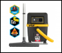 V-TUF STACKVAC HSV 240v 30L M-Class Dust Extractor - with Power Take Off - Health & Safety Version - Code STACKVACHSV240