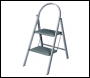 Werner Grey Stepstool - 2 Step - 12752