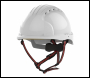 JSP EVO 5 Dualswitch Industrial Safety and Climbing Helmet - Vented - White - Code AKS270-000-100