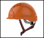 JSP EVO® 5 Dualswitch Industrial Safety and Climbing Helmet - Vented - Orange - Code AKS270-000-800