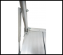 Lyte Low Level Work Platforms with Handrail 600 x 600 with Glass fibre legs and Handrail