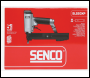 SENCO MEDIUM WIRE STAPLER SLS20XP-M DUAL & REST Includes Carry Case