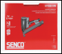 SENCO GT60I-NN GAS POSITIVE PLACEMENT NAILER inc 2 Batteries + Carry Case