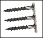 3.5 x 32mm Premium Collated Drywall Screws Coarse Thread Black (per 1000)