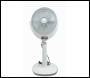 ROYAL LOUVRE HEAVY DUTY PEDESTAL FAN - Available in White or Black - 10942