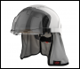 JSP Neck Cape Grey suits JSP Safety Helmets - Code AHV180-000-400