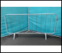 Oaklands 2.3m Galvanised Pedestrian Crowd Control Barrier - 2.3MTPB-V - Per Barrier