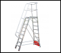 KRAUSE STABILO PLATFORM LADDER VARIO COMPACT WIDTH 750MM 7 STEPS