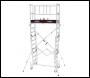 Tubesca X Tower - Telescopic Scaffold Tower Max Working Height 4.8m - Code 22405530