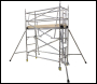 BOSS Ladderspan AGR CAMLOCK SCAFFOLD TOWER - Single Width (850mm) - 2.5m Length - Platform Height (PH) / Working Height (WH) - Different heights available