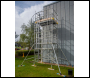 BOSS Ladderspan AGR CAMLOCK SCAFFOLD TOWER - Single Width (850mm) - 2.5m Length - Platform Height (PH) / Working Height (WH) - Different heights available