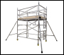 BOSS Ladderspan AGR CAMLOCK SCAFFOLD TOWER - Double Width (1450mm) - 2.5m Length - Platform Height (PH) / Working Height (WH) - Different heights available