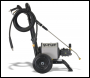 V-TUF 240TF - 240v Compact, Industrial, Mobile Electric Pressure Washer - 1450psi, 100Bar, 12L/min (TOTAL STOP) + COMMERCIAL FOAM SYSTEM - VTUF240TF