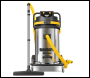 V-TUF MAMMOTH STAINLESS 2.5kW 110v 80L Wet & Dry Twin Motor Industrial Vacuum Cleaner