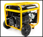 JCB 7.9kW / 9.8kVA Petrol Site Generator, 115V / 230V 15hp 457cc JCB Engine, Recoil & Electric Start | JCB-G8000PE