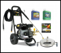 V-TUF DD055 Industrial 5.5HP Honda Driven Petrol Pressure Washer - 2000psi, 140Bar, 13.2L/min - WITH PATIO & CAR CLEANING KIT - Code DD055-KIT2