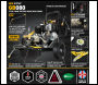 V-TUF GB080 Industrial 9HP Gearbox Driven Honda Petrol Pressure Washer - 2900psi, 200Bar, 15L/min - 21 inch  tufTURBO STAINLESS STEEL PATIO CLEANER - Code GB080-KIT1
