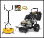 V-TUF TORRENT 3 Industrial 15HP Petrol Pressure Washer - 4000psi, 275Bar, 15L/min - 19 inch  Poly DeckPatio Cleaner - Code TORRENT3-KIT2