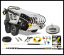 V-TUF RAPID VSC 240v 100Bar, 12L/min Hot Water Stainless Industrial Mobile Pressure Washer + STONE RESTORATION & 42FT ROOF CLEANING BUNDLE - Code RAPIDVSC240V-KIT4