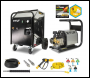 V-TUF 110C PORTABLE & WALL MOUNTABLE INDUSTRIAL PRESSURE WASHER 110V - HOT WATER STONE CLEANING KIT - CODE  VTUF110C-KIT5