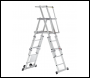 BoSS 2651500 TeleguardPLUS 5 Rung Telescopic Platform Ladder