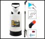 V-TUF 10L PROFESSIONAL MULTI CHEMICAL RESISTANT SPRAYER - VITON SEALS - TELESCOPIC LANCE & 60 Deg Fan Jet - Code VTX-10L-KIT1