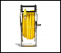 V-TUF 20M Retractable tufREEL - Stainless Steel + 20M tufCOVER YELLOW 3/8 2W HOSE MSQ KIT & 2m PATCH HOSE - CODE V5.2200-KIT4Y