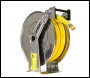 V-TUF 20M Retractable tufREEL - Stainless Steel + 20M tufCOVER YELLOW 3/8 2W HOSE MSQ KIT & 2m PATCH HOSE - CODE V5.2200-KIT4Y