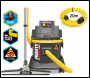 V-TUF MIGHTY HSV - 21L M-Class 240v Industrial Dust Extraction Vacuum Cleaner - Dusty Warehouse Sweeper Kit - Code MIGHTYHSV240-KIT2