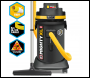 V-TUF MIGHTY XL HSV - 37L M-Class 110v Industrial Dust Extraction Wet & Dry Vacuum Cleaner - Health & Safety Version - Code MIGHTYXLHSV110