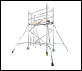 BoSS Ladderspan Single Width Aluminium Access Tower - 1.8m Length - 4.2m Working Height - 301522
