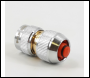 V-TUF PROFESSIONAL KCQ COUPLER x 12/15mm Ø (1/2 inch  HOSE) WITH AUTO STOP VALVE - CODE B1.212V