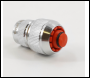 V-TUF PROFESSIONAL KCQ COUPLER x 16/19mm Ø (3/4 inch  HOSE) AUTO STOP VALVE - CODE B1.234V